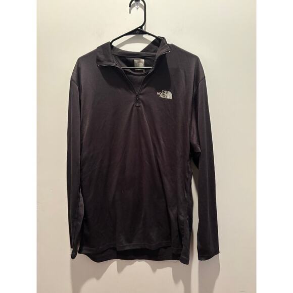The North Face Quarter Zip Black Mens XL - Picture 1 of 5